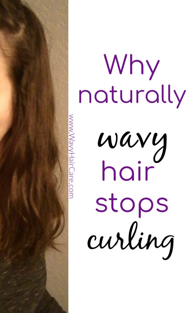 why naturally wavy hair stops curling