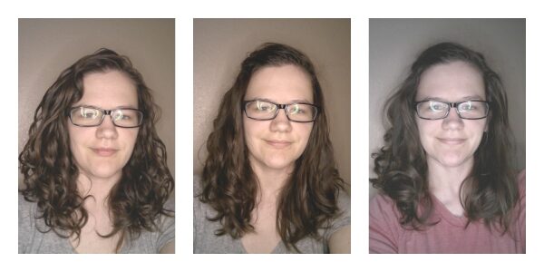 suave professionals captivating curls mousse results