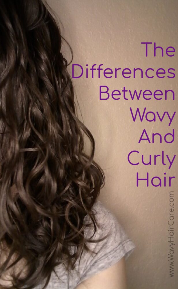 the difference between wavy and curly hair