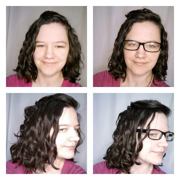 Day 2 wavy hair routine refresh 