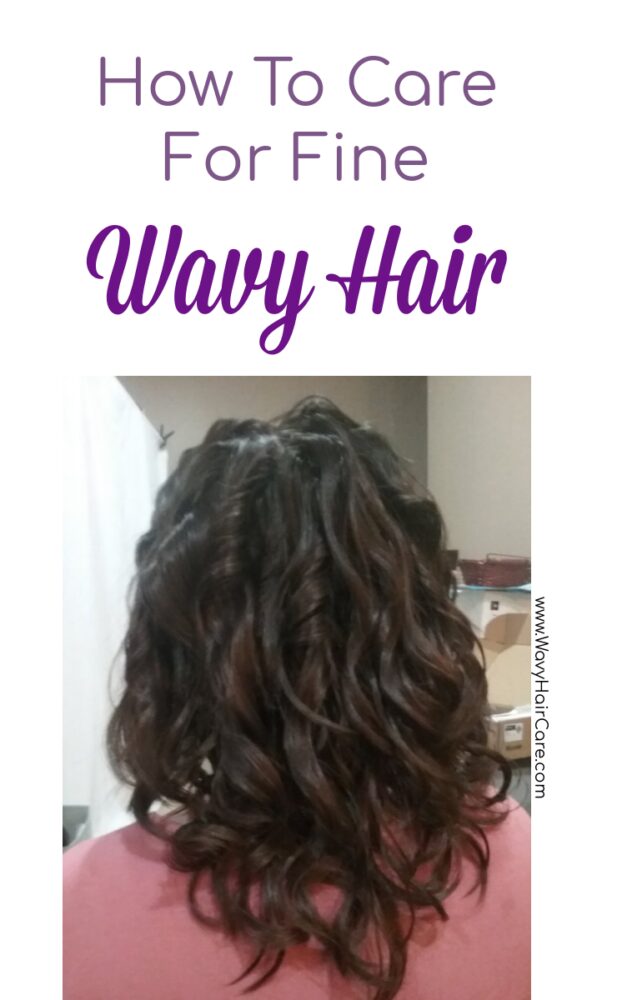 how to take care of fine wavy hair