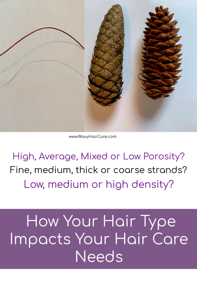 How your hair type (including porosity, density, and strand thickness) impact your hair care needs. #curlygirlmethod 