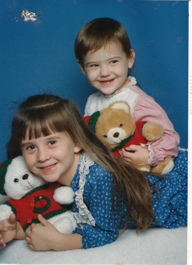 straight hair as a baby