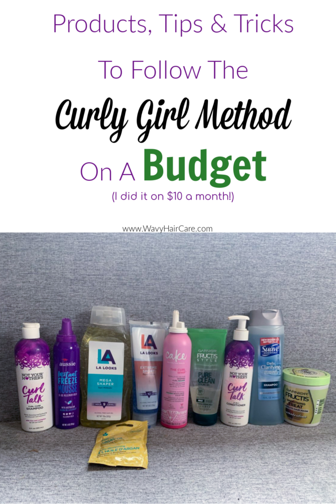 Tips, tricks and product recommendations for following the curly girl method on a budget. I used to follow it for about $10 a month!