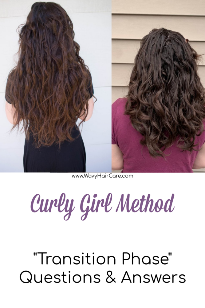 The transition phase in the curly girl method - questions and answers