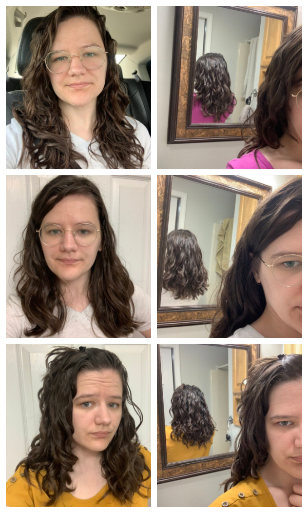 Michigan devacut stylist wavy hair cut results