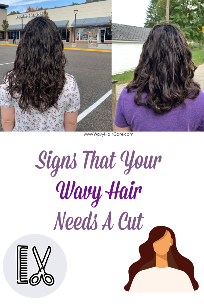 signs that your naturally wavy hair needs to be cut or trimmed 