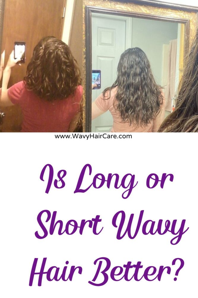 Is long or short wavy hair better?