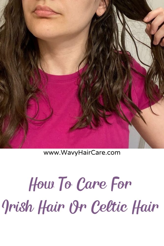 How to care for irish hair or irish curls or celtic hair 